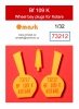 Omask X3202 Bf 109 K O-Max Set (for Kotare)(masks and EVA wheel bay plugs) (for Revell) 1/32 